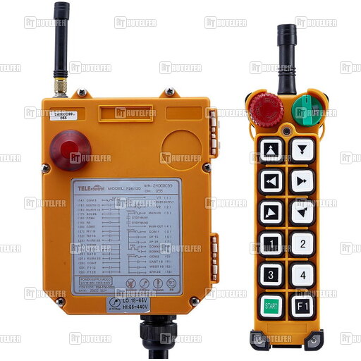 Радиоуправление TeleControl F24-12S (12 кнопок, 1 скорость)