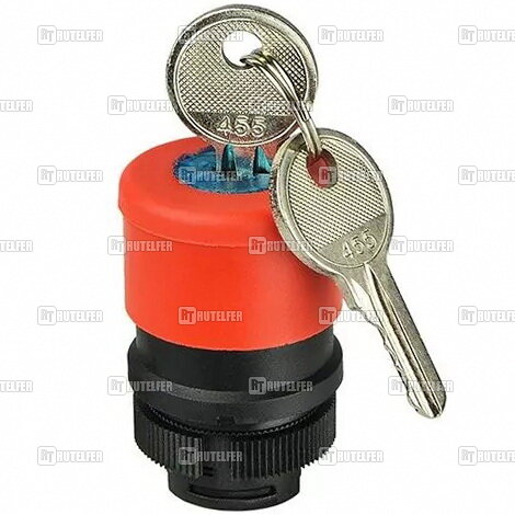 Аварийный "СТОП" + поворотный ключ марка ZB2-ES74